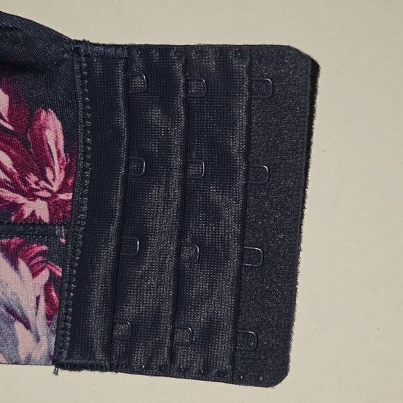 Cacique Comfort Bliss Lightly Lined No Wire Floral Maximum Coverage Bra Size 40F - Picture 13 of 16